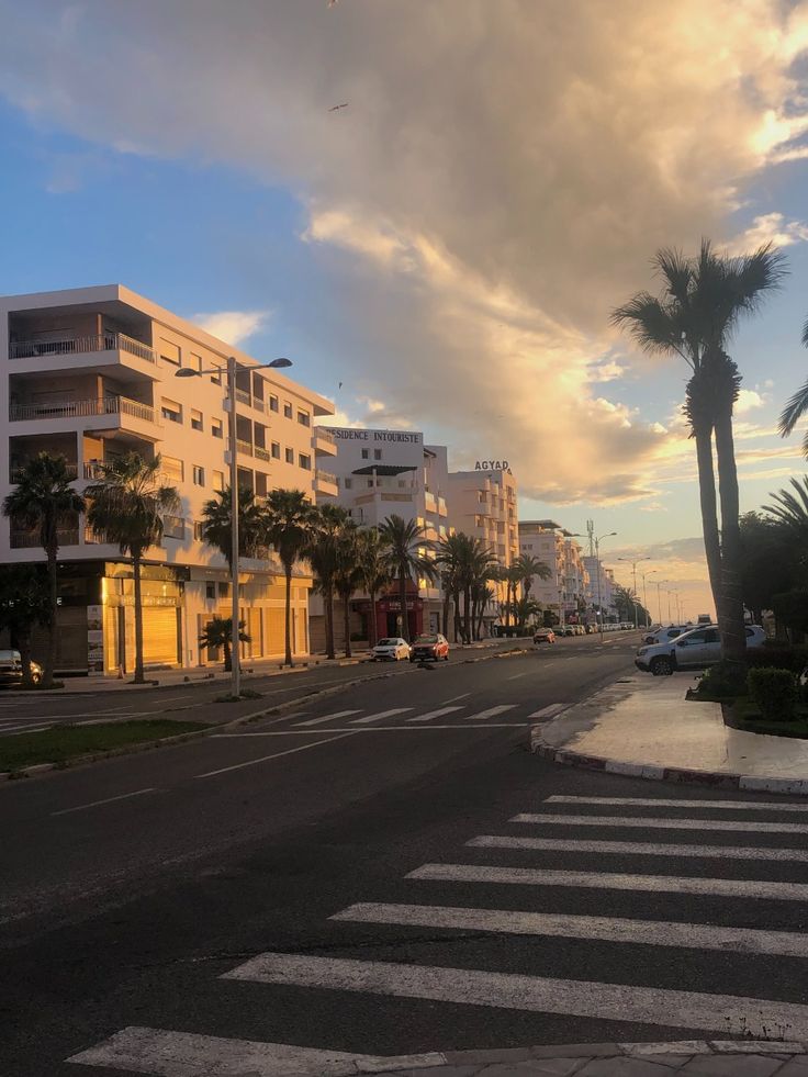 Agadir at sunset
