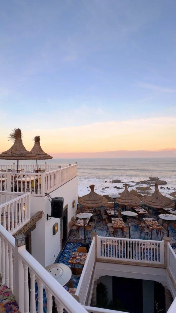 Sunrise is also beautiful at Salut Maroc 🎥…
