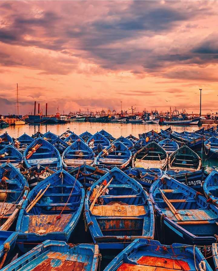 Taking in the beauty of Essaouira from every angle…